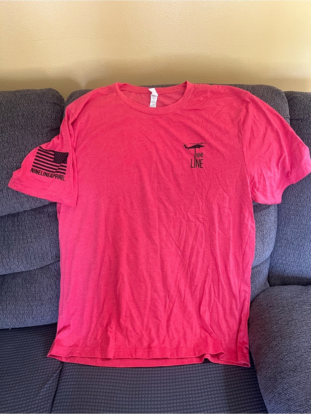 Nineline apparel t shirt xl red